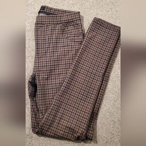 Pullover plaid pants